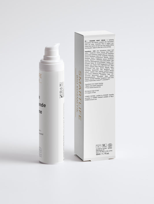 🌙 Ceramide Hydratisierende Nachtcreme