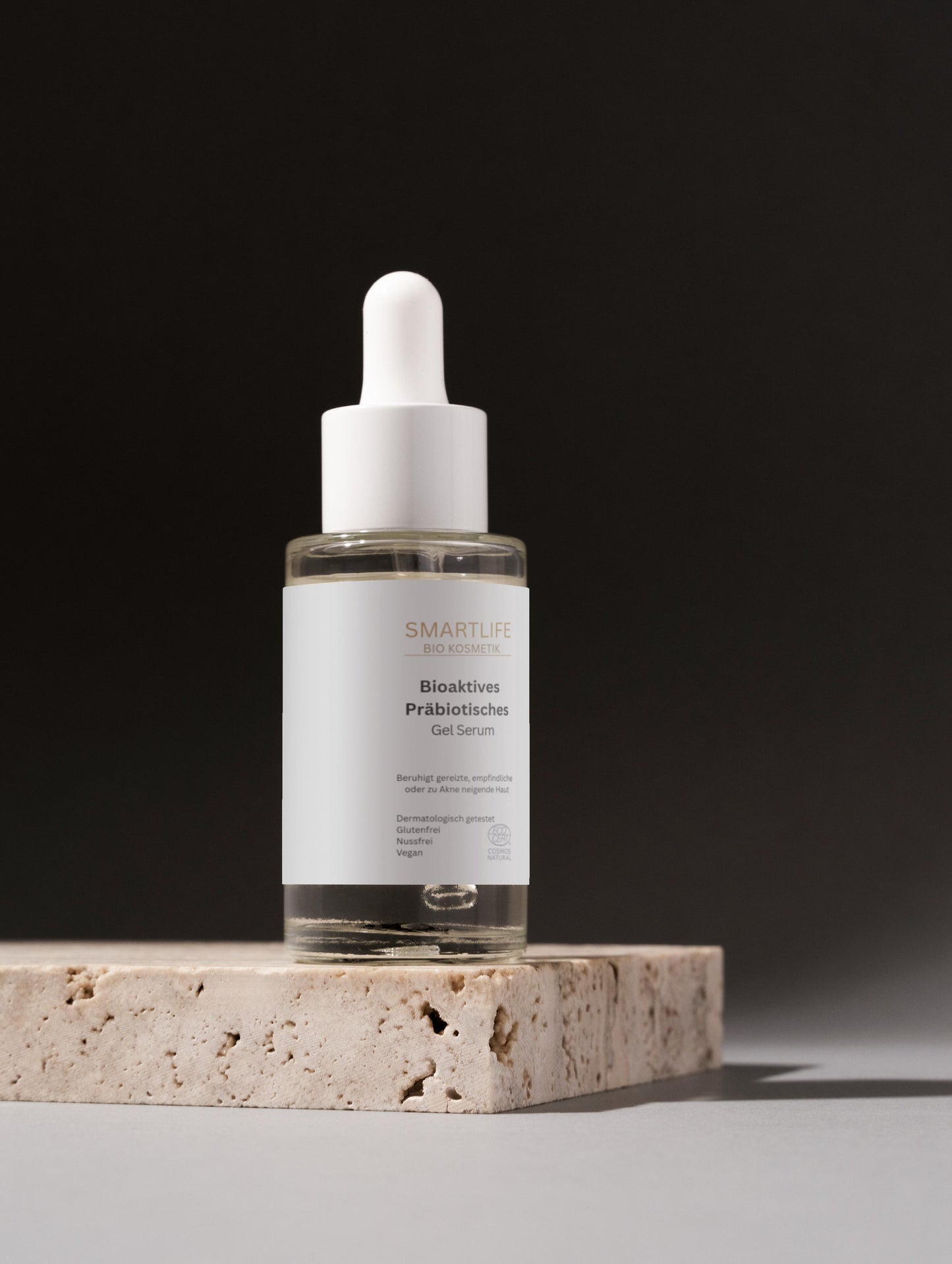 🧬 Bioaktives Präbiotisches Gel-Serum – Ausgleichend & Natürlich stärkend