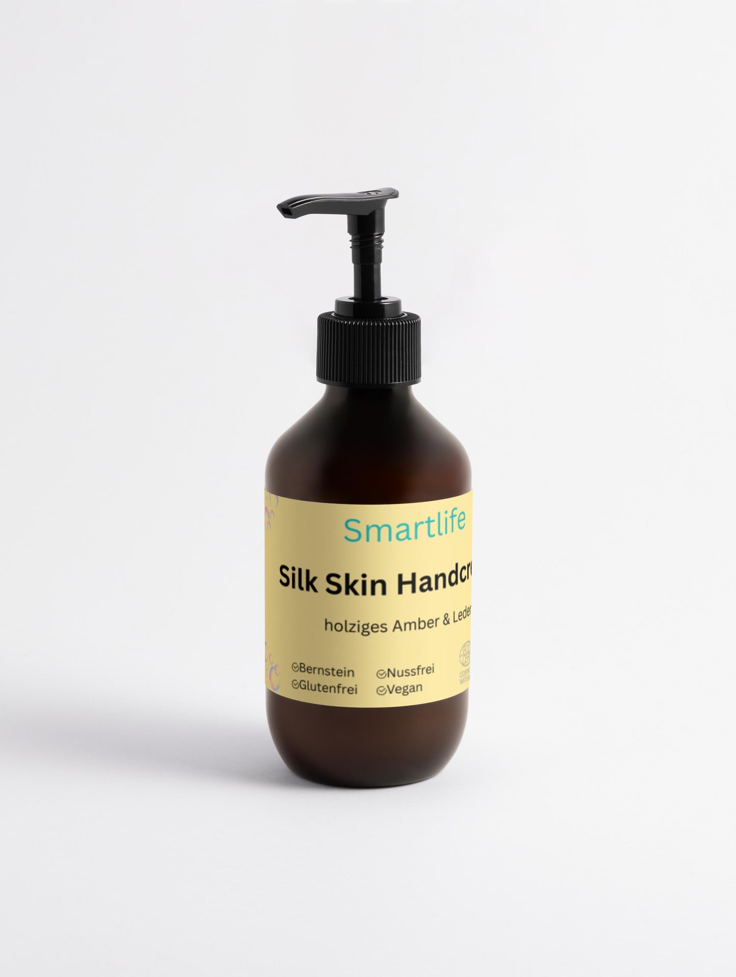✨ Silk Skin Handcreme, holziges Amber & Leder