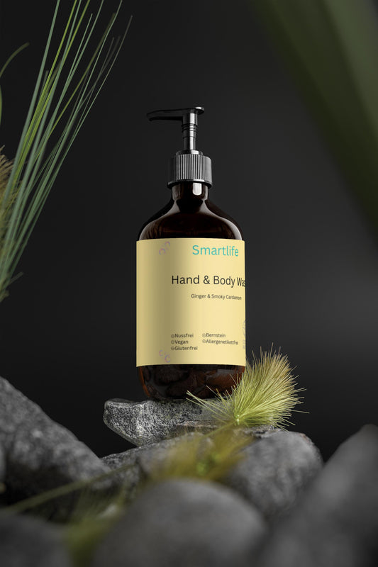 🧼 Hand & Body Wash, Ginger & Smoky Cardamom