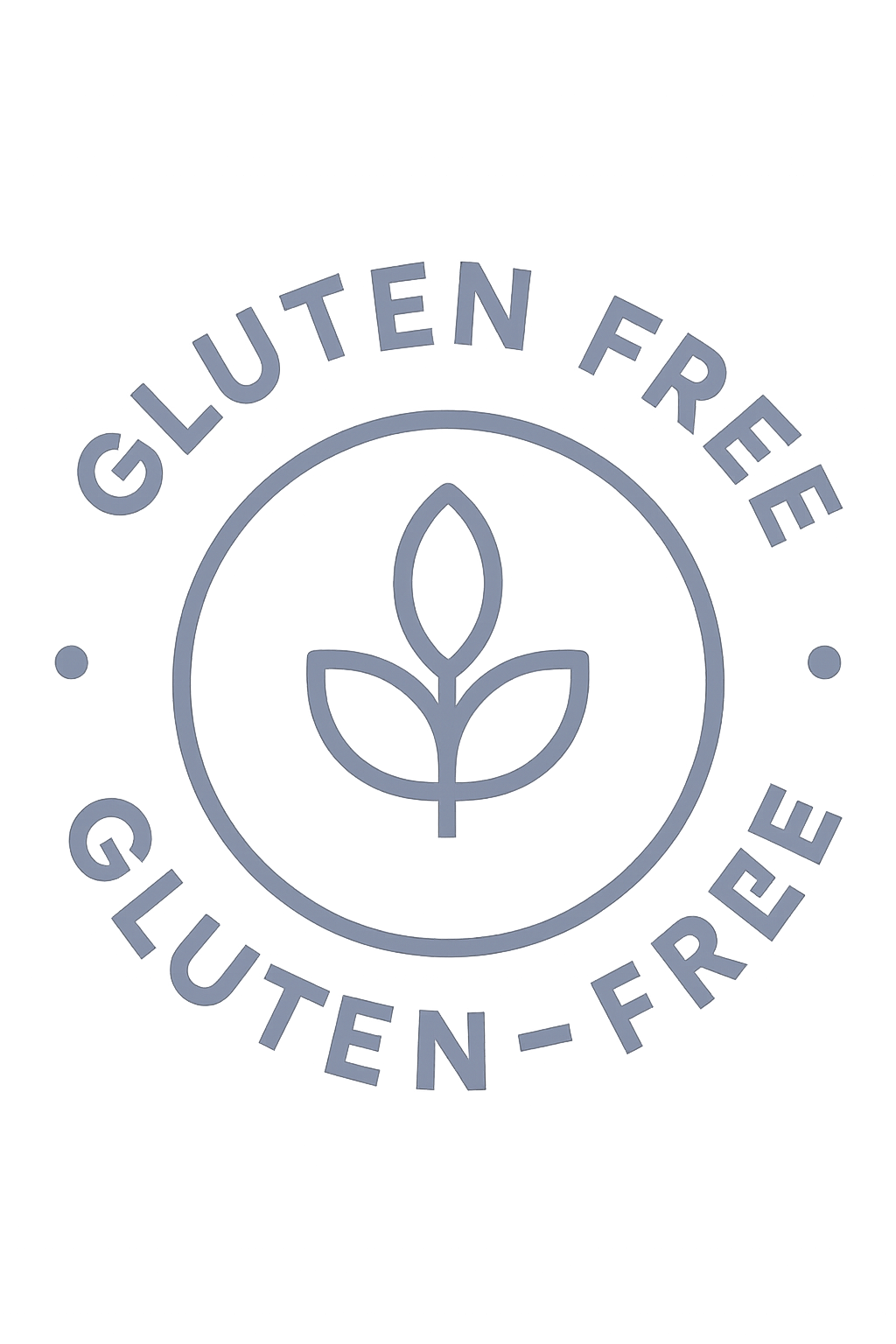 Gluten-Free – Frei von Gluten, auch für Allergiker geeignet, ohne Weizen oder glutenhaltige Zusätze.
