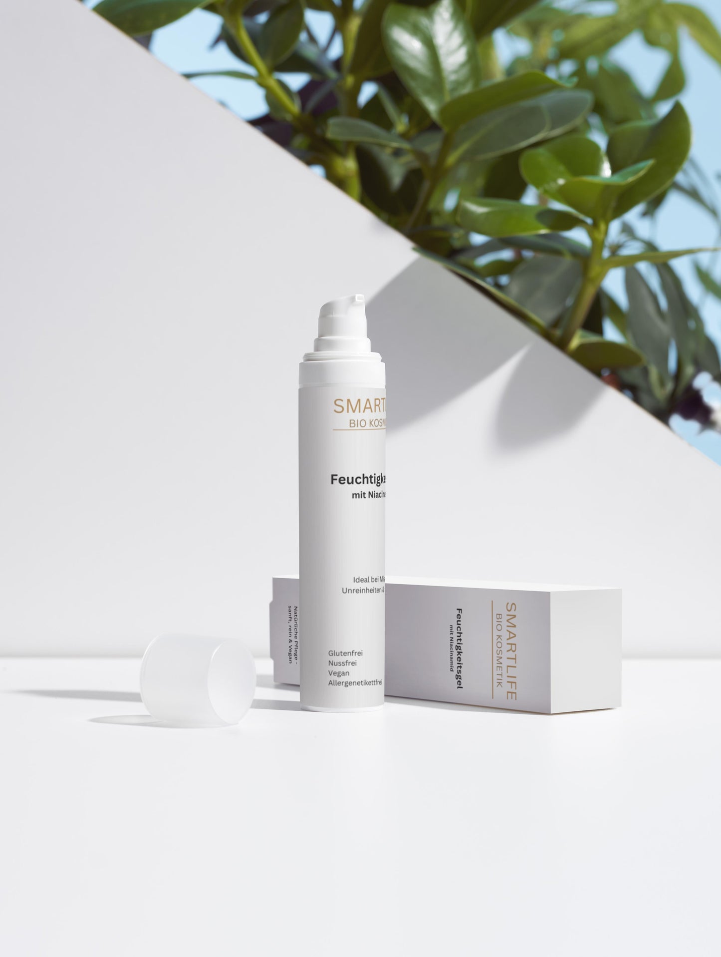 💧 Feuchtigkeitsgel mit Niacinamid – Erfrischende Balance