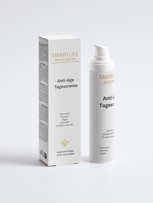 💧  Anti-Age Tagescreme mit Meereswirkstoff & Hyaluronsäure
