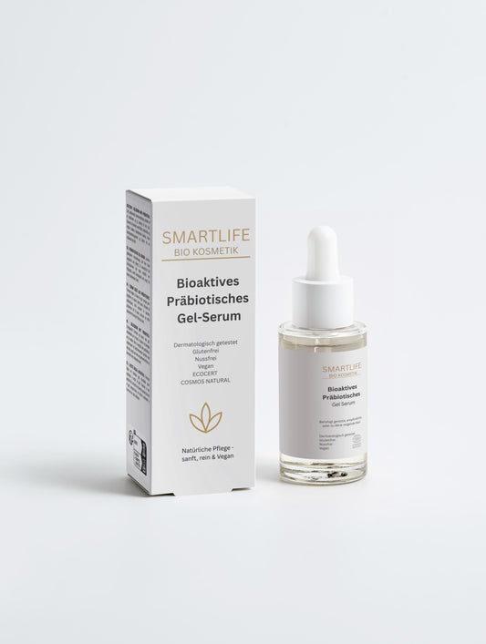 🧬 Bioaktives Präbiotisches Gel-Serum – Ausgleichend & Natürlich stärkend